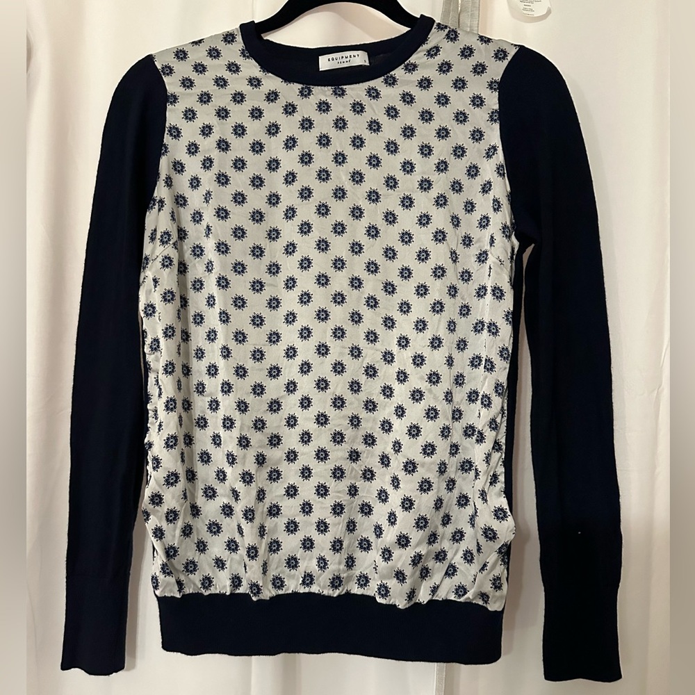 Equipment Wool/Silk Blouse